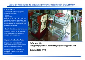Venta m%C3%A1quinas imprenta 300x212 Ventas Varias
